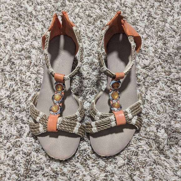 Wedge sandals - Picture 4 of 7